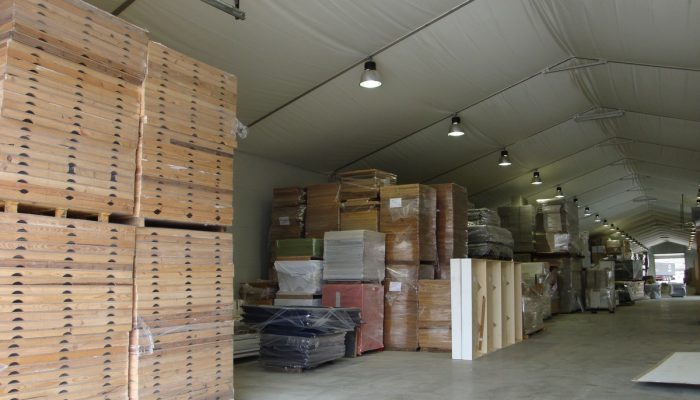 Temporary Storage Structure